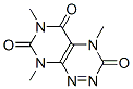4,8-Dihydro-4,6,8-trimethylpyrimido[5,4-e]-1,2,4-triazine-3,5,7(6H)-trione