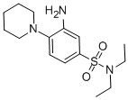 3-氨基-N,N-二乙基-4-(哌啶-1-基)苯并-1-磺酰胺
