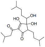 3,4-dihydroxy-4-(1-hydroxy-4-methylpentyl)-5-(3-methylbutyl)-2-(3-methyl-1-oxobutyl)cyclopent-2-en-1-one