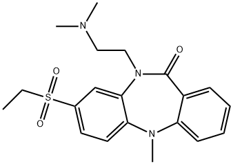 10-[2-(Dimethylamino)ethyl]-8-(ethylsulfonyl)-5,10-dihydro-5-methyl-11H-dibenzo[b,e][1,4]diazepin-11-one