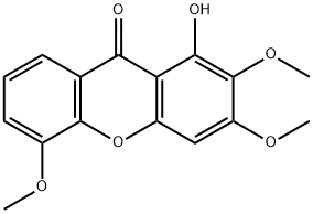 1-HYDROXY-2,3,5-TRIMETHOXYXANTHONE