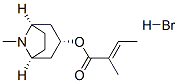 8-methyl-8-azabicyclo[3.2.1]oct-3-yl [1alpha,3alpha(E),5alpha]-2-methyl-2-butenoate hydrobromide