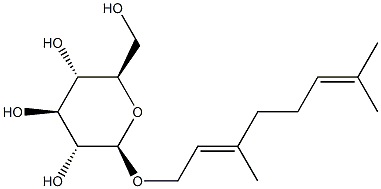 (2E)-3,7-二甲基-2,6-辛二烯-1-基 BETA-D-吡喃葡萄糖苷