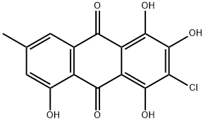 3-Chloro-1,2,4,5-tetrahydroxy-7-methyl-9,10-anthraquinone