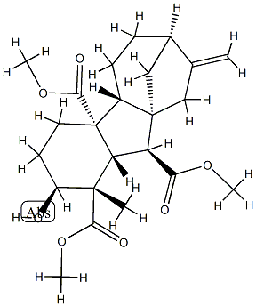 4aalpha,4bbeta-Gibbane-1alpha,4a,10beta-tricarboxylic acid, 2beta-hydr oxy-1-methyl-8-methylene-, trimethyl ester