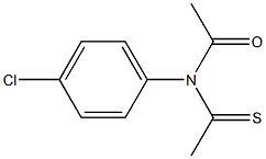 Diacetanilide,  4-chlorothio-  (8CI)