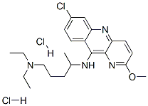 N4-(7-chloro-2-methoxybenzo[b]-1,5-naphthyridin-10-yl)-N1,N1-diethylpentane-1,4-diamine dihydrochloride