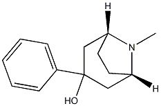 (1β,5β)-8-Methyl-3β-phenyl-8-azabicyclo[3.2.1]octan-3α-ol