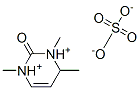 1H-3,4-dihydro-1,3,4-trimethyl-2-oxopyrimidinediylium sulphate