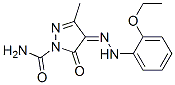 4-[2-(o-Ethoxyphenyl)hydrazono]-3-methyl-5-oxo-2-pyrazoline-1-carboxamide