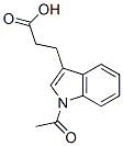 3-(1-acetylindol-3-yl)propanoic acid