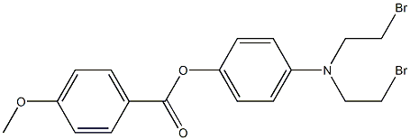 4-[Bis(2-bromoethyl)amino]phenyl=4-methoxybenzoate