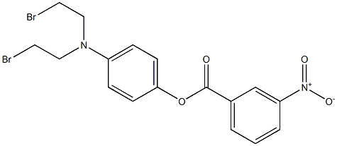4-[Bis(2-bromoethyl)amino]phenyl=3-nitrobenzoate