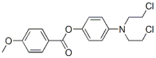 [4-[bis(2-chloroethyl)amino]phenyl] 4-methoxybenzoate