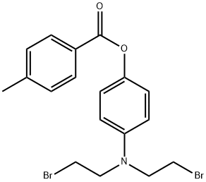 [4-(bis(2-bromoethyl)amino)phenyl] 4-methylbenzoate