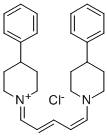 1-(5-(4-Phenylpiperidino)-2,4-pentadienylidene)-4-phenylpiperidiniumchloride