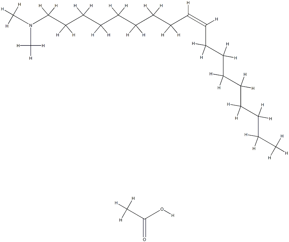 Alkenyl(C16-C18) dimethyl amine acetate
