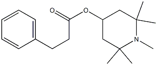 1,2,2,6,6-Pentamethyl-4-piperidinol=3-phenylpropionate