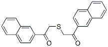 1-NAPHTHALEN-2-YL-2-(2-NAPHTHALEN-2-YL-2-OXO-ETHYLSULFANYL)-ETHANONE