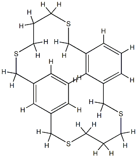 3,7,15,19-Tetrathiatricyclo[19.3.1.19,13]hexacosa-1(25),9,11,13(26),21,23-hexene