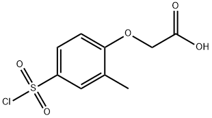 [4-(chlorosulfonyl)-2-methylphenoxy]acetic acid