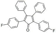 2,5-Bis(4-fluorophenyl)-3,4-diphenyl-2,4-cyclopentadien-1-one