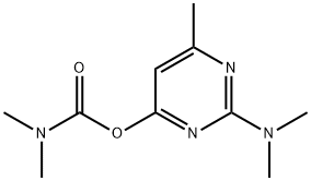 2-(diMethylaMino)-6-MethylpyriMidin-4-yl diMethylcarbaMate