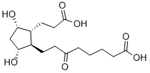 9ALPHA,11ALPHA-DIHYDROXY-15-OXO-2,3,4,5-TETRANOR-PROSTAN-1,20-DIOIC ACID
