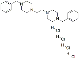 1-benzyl-4-[2-(4-benzylpiperazin-1-yl)ethyl]piperazine tetrahydrochlor ide
