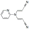 Acrylonitrile, 3,3-(2-pyridylimino)di- (8CI)
