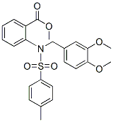 2-[N-(p-Tolylsulfonyl)-N-(3,4-dimethoxybenzyl)amino]benzoic acid methyl ester