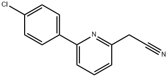 2-(6-(4-氯苯基)吡啶-2-基)乙腈