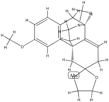 8,14-Didehydro-3-methoxy-17-methylmorphinan-6-one ethylene acetal