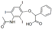 2-[3-(Acetylamino)-2,4,6-triiodophenoxy]-2-phenylacetic acid