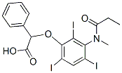 2-[3-(N-Methylpropionylamino)-2,4,6-triiodophenoxy]-2-phenylacetic acid