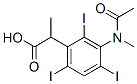 2,4,6-Triiodo-3-(N-methylacetylamino)hydratropic acid