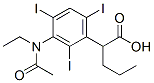 2-[3-(N-Ethylacetylamino)-2,4,6-triiodophenyl]valeric acid