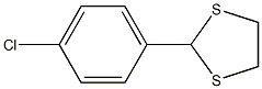 4-Chlorobenzaldehyde ethane-1,2-diyl dithioacetal