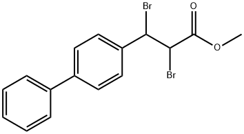 methyl 2,3-dibromo-3-(4-phenylphenyl)propanoate
