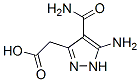 5-amino-4-(aminocarbonyl)-1H-pyrazole-3-acetic acid