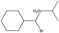 Bromocyclohexylisopropyl(methyl)tin(IV)