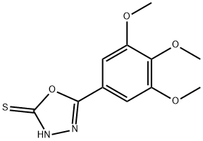 1,3,4-恶二唑-2-硫醇,5-(3,4,5-三甲氧苯基)-