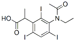 2-[3-(N-Ethylacetylamino)-2,4,6-triiodophenyl]propionic acid