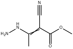 Crotonic  acid,  2-cyano-3-hydrazino-,  methyl  ester  (8CI)