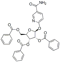 3-Pyridinecarboxamide, 6-(2,3,5-tri-O-benzoyl-.beta.-D-ribofuranosyl)oxy-