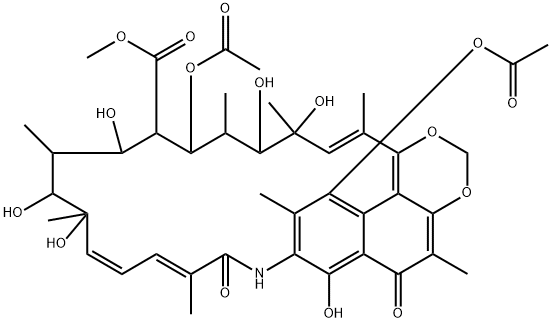 21-O-Acetyl-16-hydroxystreptovaricinoic acid methyl ester