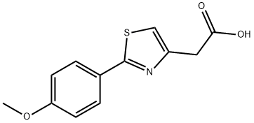 2-[2-(4-甲氧苯基)-1,3-噻唑-4-基]乙酸
