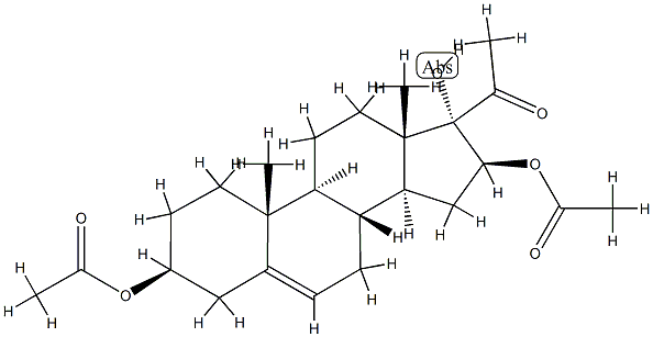 3β,16β-Bis(acetyloxy)-17-hydroxypregn-5-en-20-one