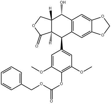 4''-(BENZYLOXYCARBONYL)-4''-DEMETHYLEPIPODOPHYLLOTOXIN