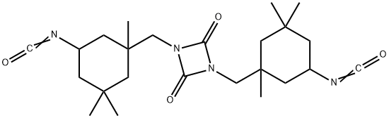 2,4-dioxo-1,3-diazetidine-1,3-diylbis[methylene(1,5,5-trimethylcyclohexane-1,3-diyl)] diisocyanate